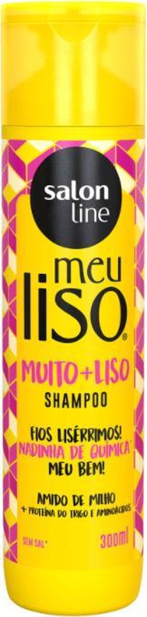 SALON LINE MEU LISO SHAMPOO  MUITO+LISO