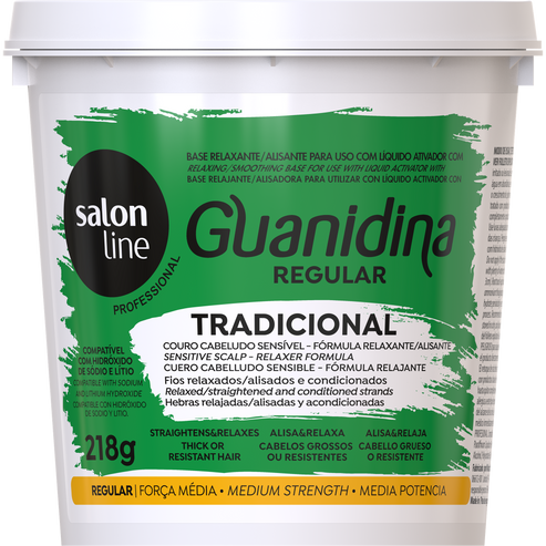 SALON LINE HAIR GUANIDINA TRADICIONAL REGULAR (A+N)