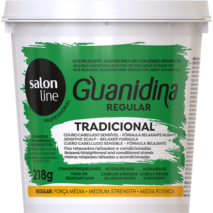 SALON LINE HAIR GUANIDINA TRADICIONAL REGULAR (A+N)