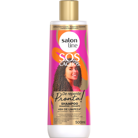 SALON LINE SOS CACHOS  SHAMPOO ULTRA GLOSS DE REPENTE PRONTA