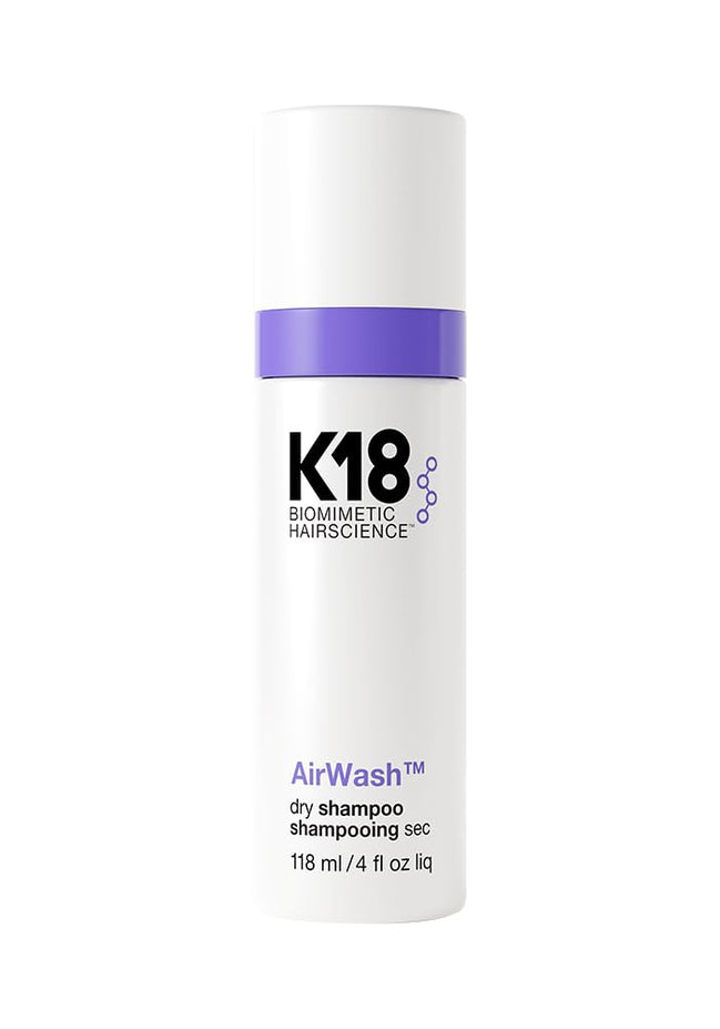 K18 AIRWASH NON AEROSOL DRY SHAMPOO 4OZ - 118ml