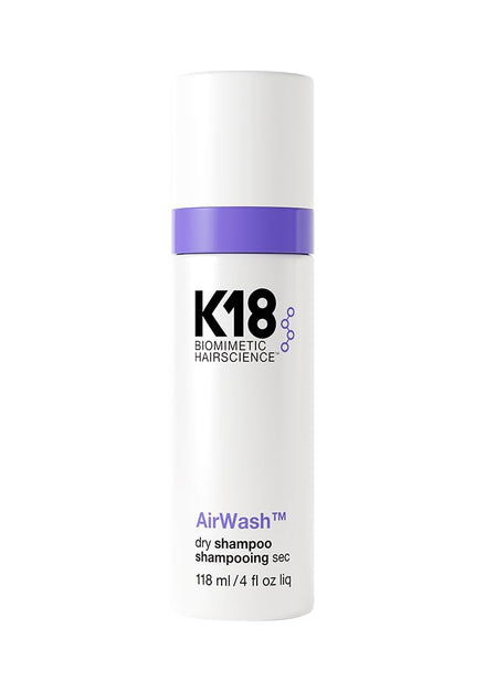 K18 AIRWASH NON AEROSOL DRY SHAMPOO 4OZ - 118ml