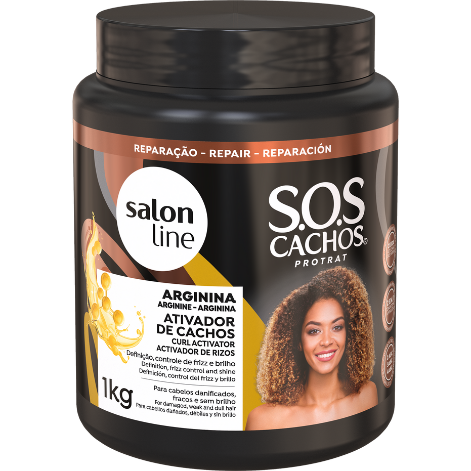 SALON LINE SOS CACHOS  CURL ACTIVATOR ARGININE