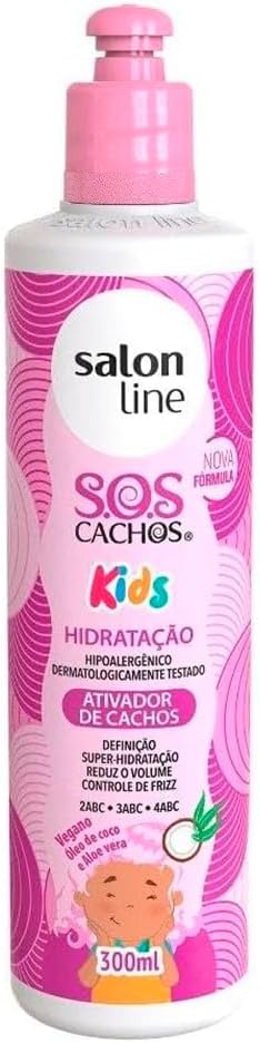 SALON LINE CURL ACTIVATOR KIDS HYDRATION SOS CACHOS SL
