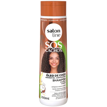 SALON LINE SOS CACHOS  SHAMPOO COCONUT