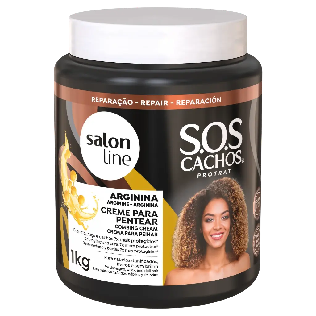SALON LINE SOS CACHOS  COMBING CREAM ARGININE