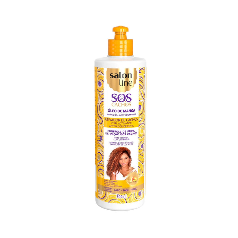 SALON LINE SOS CACHOS  CURL ACTIVATOR MANGO OIL TRAD FRASCO