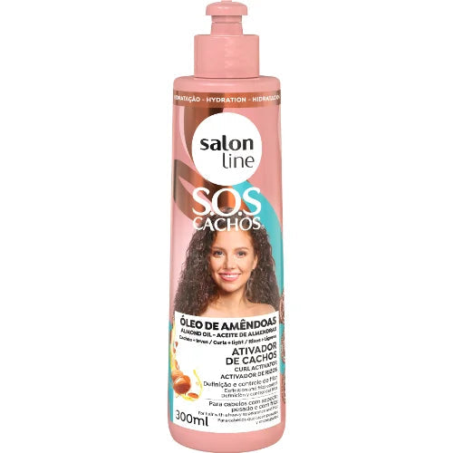 SALON LINE SOS CACHOS  CURL ACTIVATOR ALMOND OIL