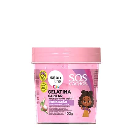 SALON LINE HAIR GELATIN KIDS HYDRATION  SOS CACHOS