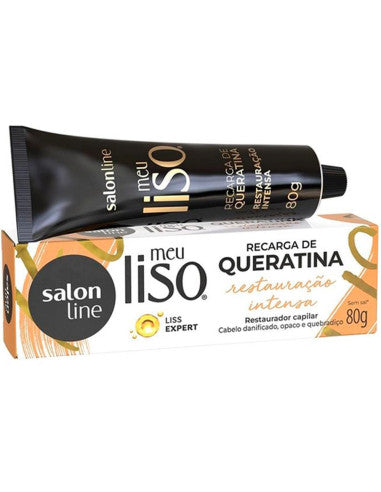 SALON LINE MEU LISO RESTAURAÇÃO INTENSA RECARGA DE QUERATINA